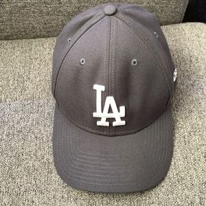 Dodgers hat gray